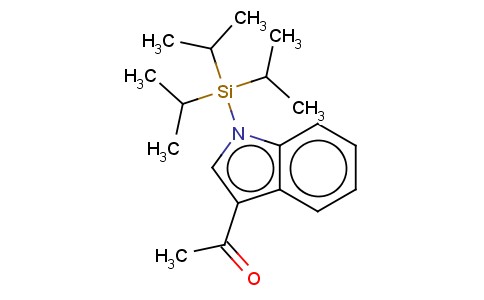 3-ACETYL-N-TRIISOPROPYLSILYL INDOLE